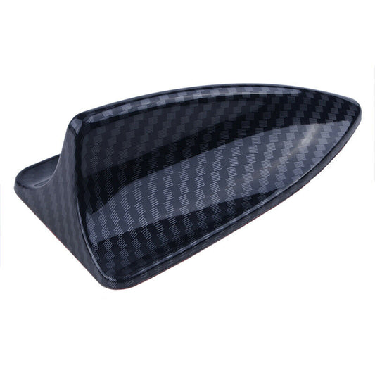1PCS Universal Carbon Fiber Shark Fin Decor Dummy Roof Antenna Aeria lFits BMW