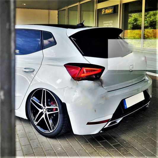 SEAT Ibiza Cupra Look 5dr MK5 6F Gloss Black Rear Boot Roof Spoiler 2017-22