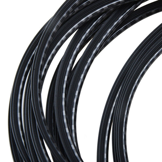 5M Car Interior Door Gap Panel Edge Line Molding Trim Strip Decorate Carbon