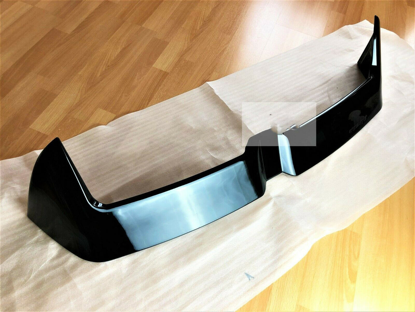 VW Golf MK8 TSI TDI Gloss Black Boot Lid Spoiler