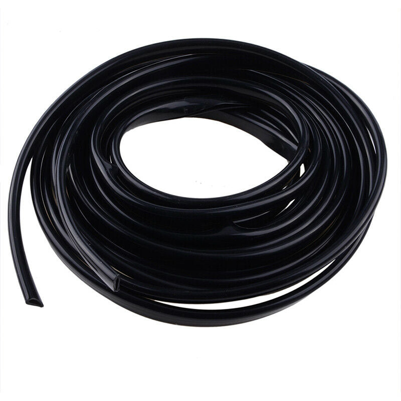 5 Meters Black Car Door Side Edge Bumper Guard Protector Anti Collision Strip
