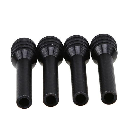 4Pcs Black Alloy Truck Car Interior Door Locking Lock Knob Pull Pins Accessories