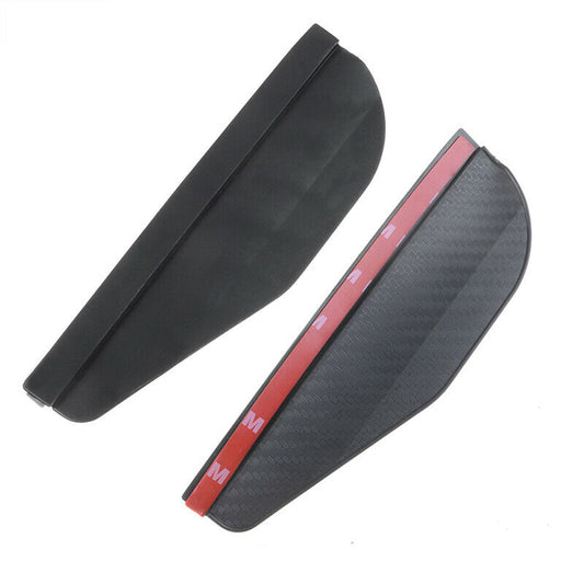 2X Rear View Side Wing Mirror Rain Board Eyebrow Guard Sun Visor Car Accessories