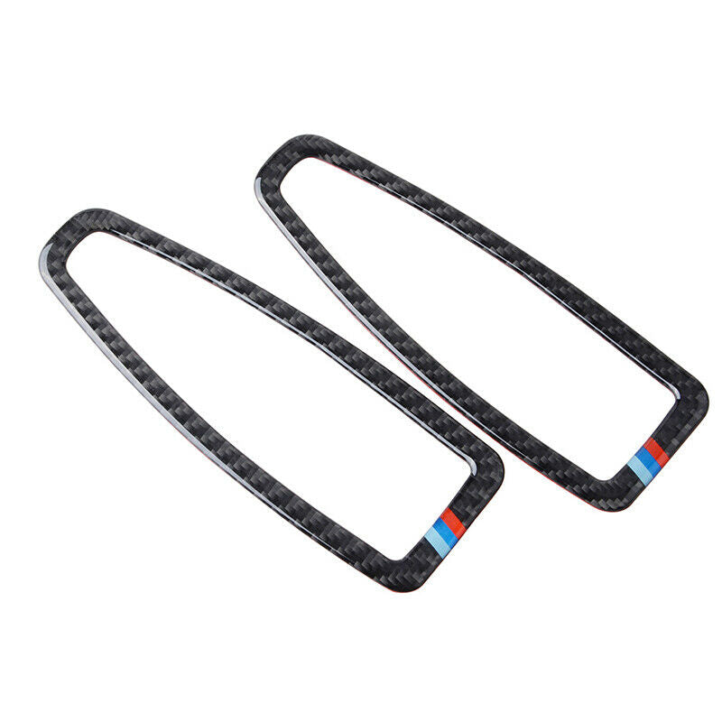 Real Carbon Fiber Window Switch Interior Trim For BMW 1 2 3 4 Series F30 F34