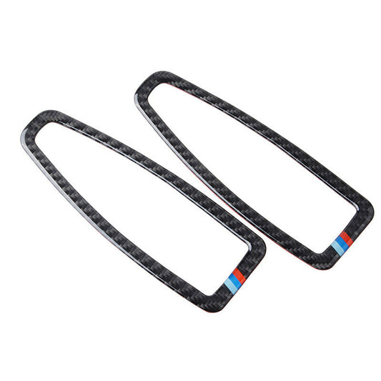 Real Carbon Fiber Window Switch Interior Trim For BMW 1 2 3 4 Series F30 F34