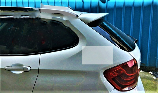 BMW M Sport X1 E84 X1M SUV Gloss Black Rear Roof Spoiler 2009 to 2015