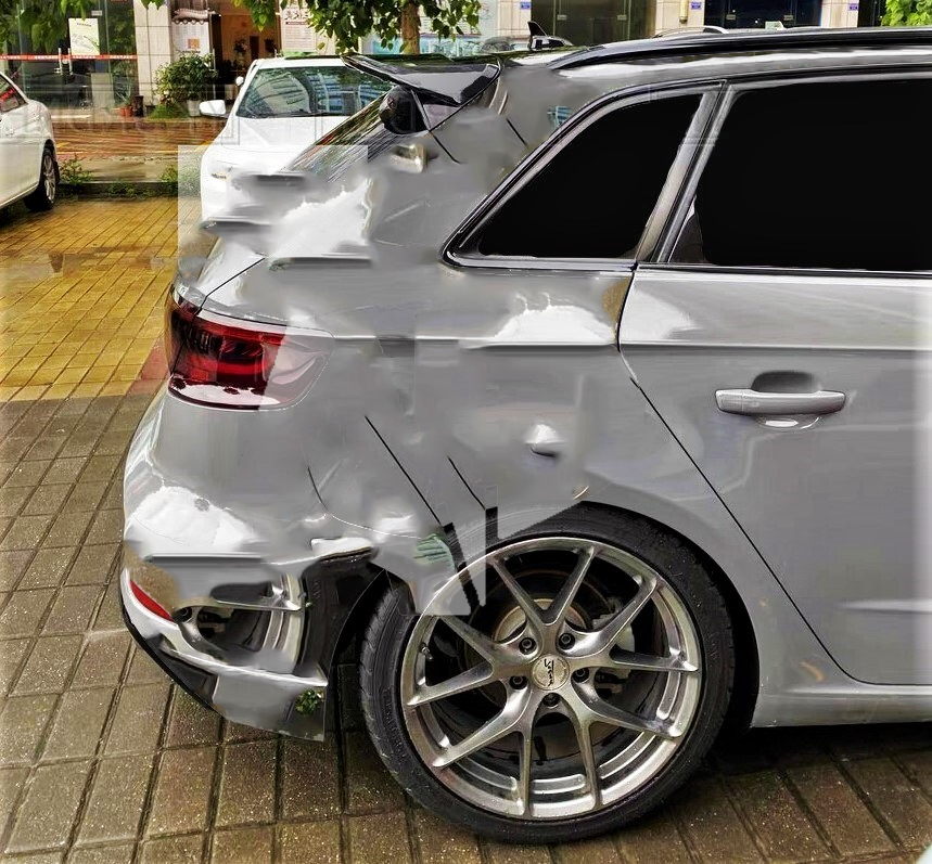 Audi S3 RS3 Look A3 8V Sportback 5 Door Carbon Fibre Roof Spoiler 2013-20