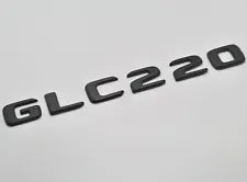 For Mercedes Benz GLC220 Matt Black Rear Boot Trunk Letter Number Badge Emblem