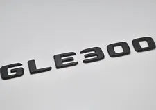 For Mercedes Benz GLE300 Matt Black Rear Boot Trunk Letter Number Badge Emblem