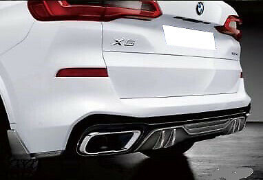 BMW X5 G05 M PERFORMENCE AERO BODYKIT FRONT SPLITTER REAR DIFFUSER CARBON LOOK