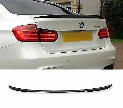 BMW F30 F80 M3 4dr M Performance rear boot lip spoiler Gloss black UK