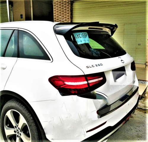Mercedes GLC Class SUV GLC63 AMG Style X253 Gloss Black Rear Spoiler 2015+