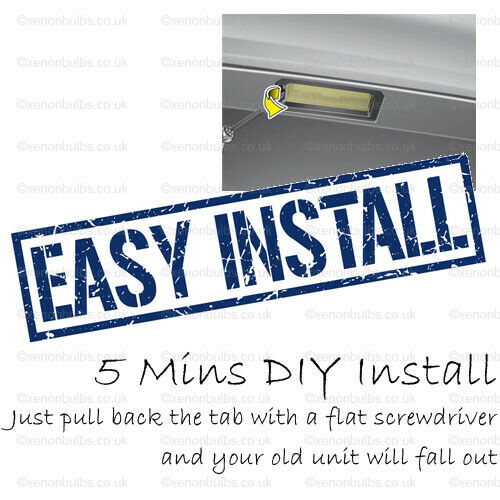 VW Volkswagen Scirocco (2009-2013) Number Licence Plate Light LED Kit