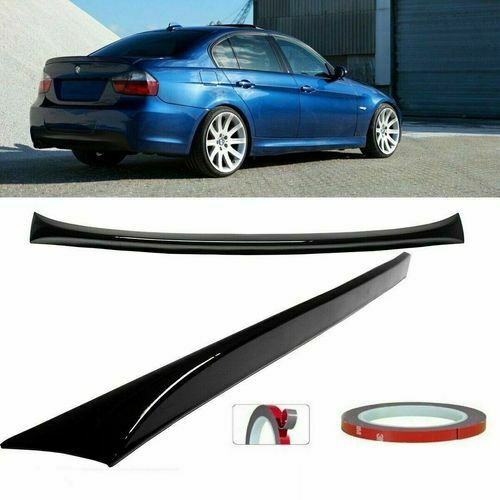 BMW E90 4DR GLOSS BLACK SALOON AERO MTECH PERFORMANCE LOOK REAR BOOT LIP SPOILER