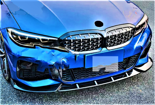 BMW M Sport 3 Series G20 G21 M3 Style Carbon Fibre Front Splitter Lip 2018 plus