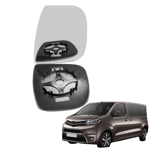 Toyota ProAce Right Driver wing mirror glass 2016-2022 door side Heated