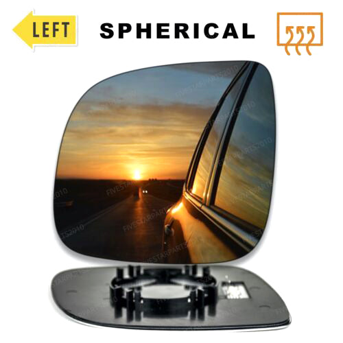 VW Transporter Left Passenger wing mirror glass 2015-2022 door side Heated