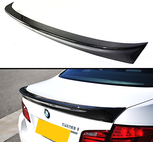 BMW 5 SERIES F10 & M5 4DR SALOON CARBON FIBRE REAR BOOT TRUNK LIP SPOILER AC UK