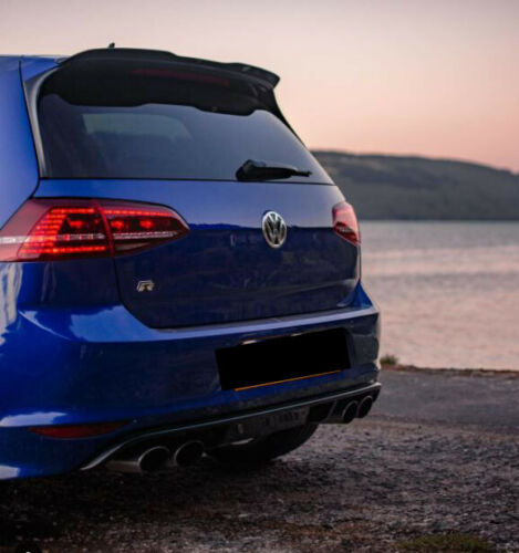 FOR VW GOLF MK6 MK7 VI VII GLOSS BLACK ROOF SPOILER WING LIP O STYLE OEM FIT