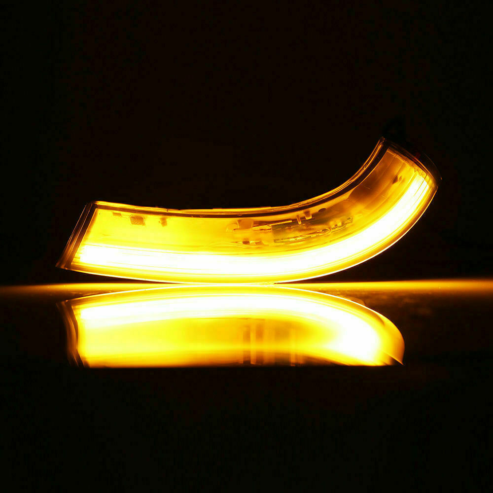 Dynamic LED Turn Signal Light Mirror Indicator Sequential For VW Golf 5 Jetta Badge MK5 Passat x2 ( Pair )