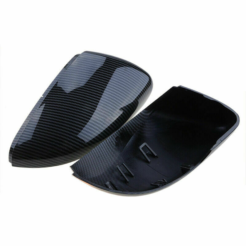 VW Golf 6 Mk6 GTI R VI 2009-2013 2pcs Carbon Fiber Side Wing Mirror Cover