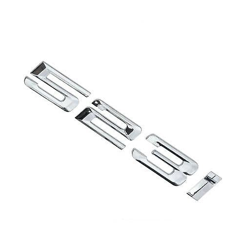 BMW 5 Series 523i Rear Chrome Silver Letter Number Badge Emblem for Boot Lid Trunk