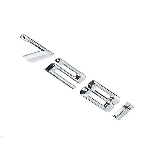 BMW 7 Series 728i Rear Chrome Silver Letter Number Badge Emblem for Boot Lid Trunk