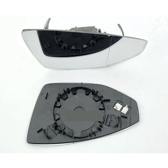 for Audi A8 2018 to 2020 Wing Mirror Glass with base RIGHT HAND UK Driver Side Door