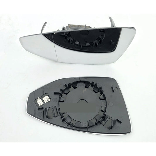for Audi A8 2018 to 2020 Wing Mirror Glass Heated with Base LEFT HAND UK Passenger Side Door