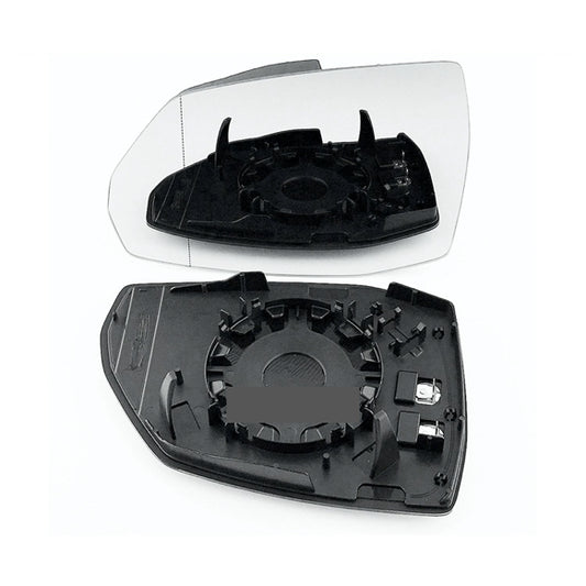 for Q5 2017 to 2021 Wing Mirror Glass With Heated Base LEFT HAND UK Passenger Side Door