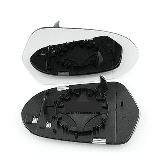 for RS6 2013 to 2017 Wing Mirror Glass With Heated Base RIGHT HAND UK Driver Side Door