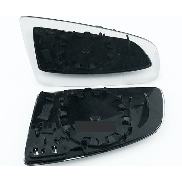 for Audi A6 2004 to 2008 Wing Mirror Glass With Base RIGHT HAND UK Driver Side Door