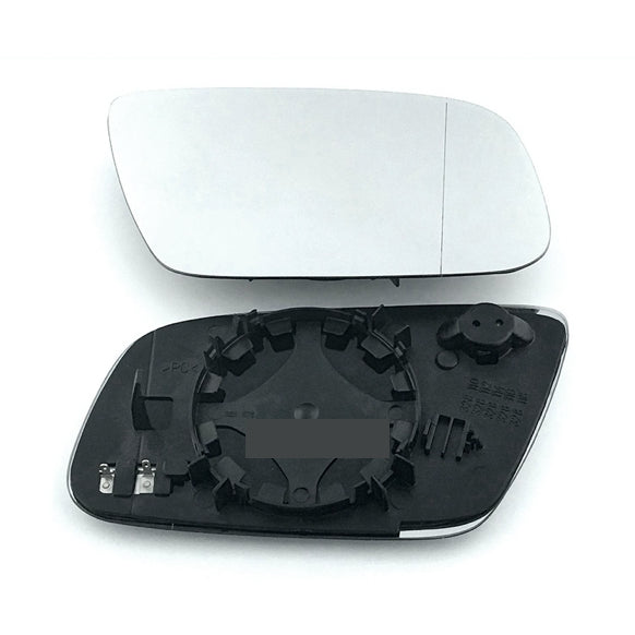 for RS6 2002 to 2004 Wing Mirror Glass With Heated Base RIGHT HAND UK Driver Side Door