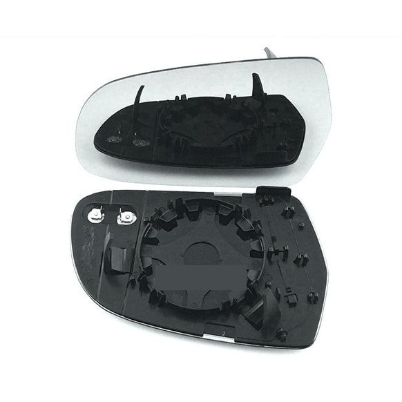 for Audi A4 2010 to 2015 Wing Mirror Glass With Base LEFT HAND UK Passenger Side Door