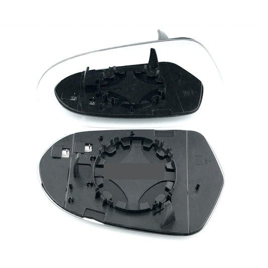 for RS6 2013 to 2017 Wing Mirror Glass With Heated Base LEFT HAND UK Passenger Side Door