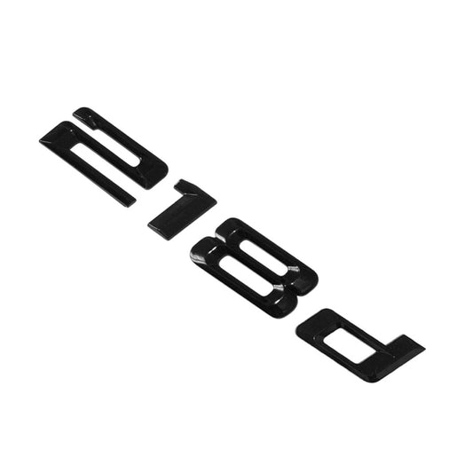 BMW 2 Series 218d Rear Gloss Black Letter Number Badge Emblem for Boot Lid Trunk