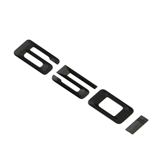 BMW 6 Series 650i Rear Matt Black Letter Number Badge Emblem for Boot Lid Trunk