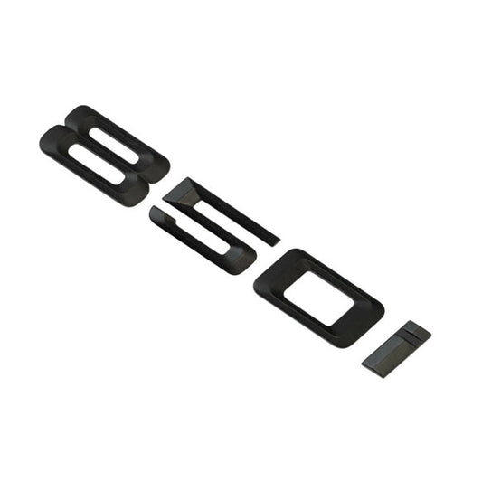 BMW 850i Badge Emblem Letter 8 Series Rear Boot Lid Trunk Matt Black