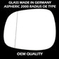 for BMW - X3 2010 to 2014 Wing Mirror Glass LEFT HAND UK Passenger Side 168 Door