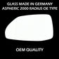 for Q7 2015 to 2021 Wing Mirror Glass LEFT HAND UK Passenger Side Door