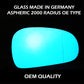 for TT 1999 to 2006 Wing Mirror Glass RIGHT HAND UK Driver Side Door