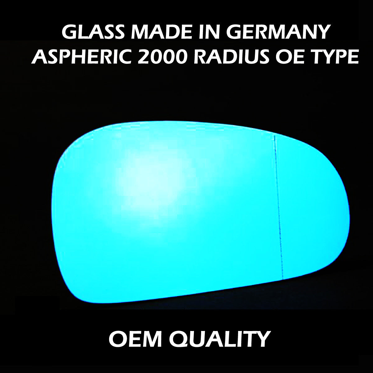for TT 1999 to 2006 Wing Mirror Glass RIGHT HAND UK Driver Side Door