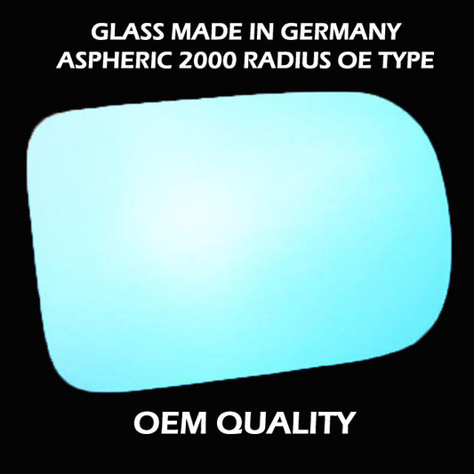 for BMW - 7 Series 1993 to 2001 Wing Mirror Glass LEFT HAND UK Passenger Side 126 Door