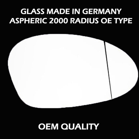 for BMW - 3 Series 2005 to 2008 Wing Mirror Glass RIGHT HAND UK Driver Side 83 Door