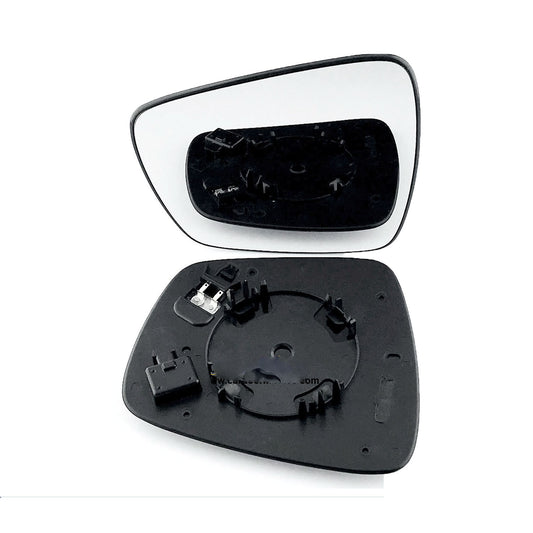 for Renault - Kadjar 2015 to 2020 Wing Mirror Glass With Base LEFT HAND UK Passenger Side 559 Door