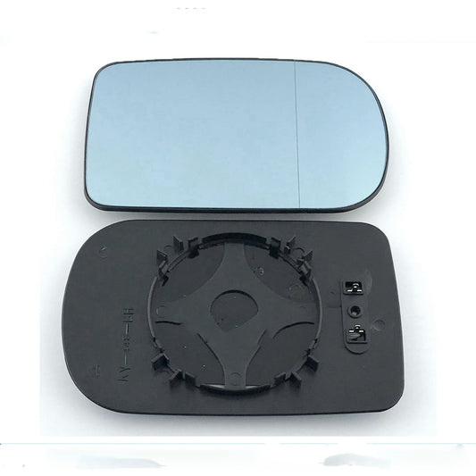 for BMW - 5 Series 1996 to 2003 Wing Mirror Glass With Base RIGHT HAND UK Driver Side 96 Door