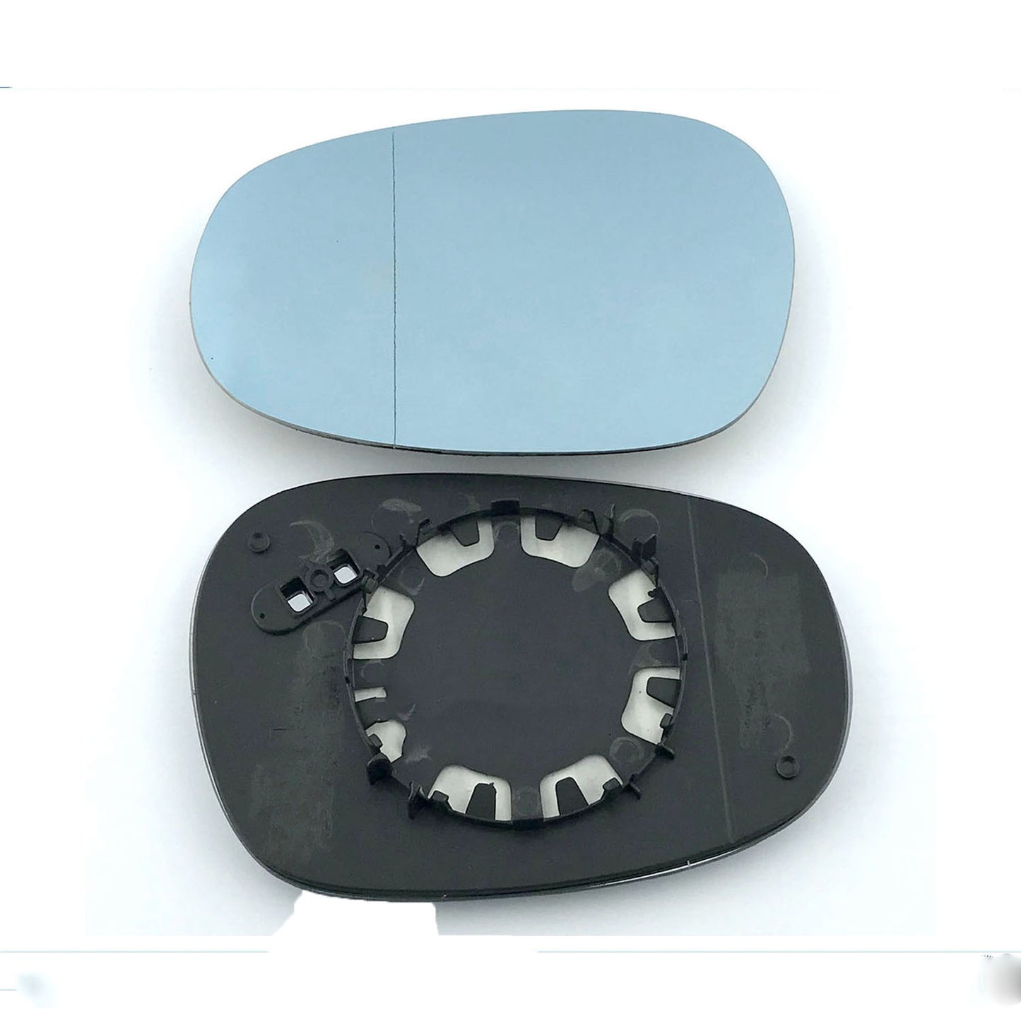 for BMW - 1 Series 2010 to 2012 Wing Mirror Glass With Base LEFT HAND UK Passenger Side 63 Door