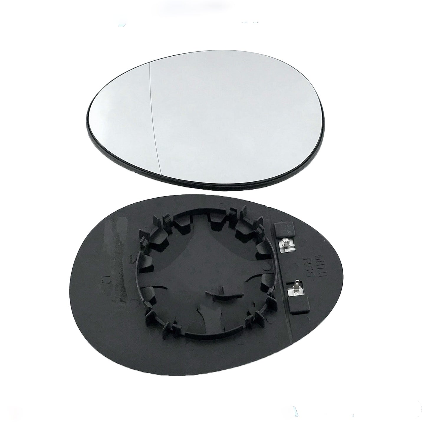 for BMW - MINI Clubman R55 2006 to 2015 Wing Mirror Glass With Base LEFT HAND UK Passenger Side 151 Door