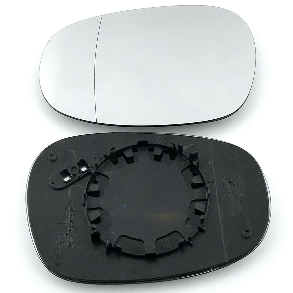for BMW - 1 Series 2010 to 2012 Wing Mirror Glass With Base LEFT HAND UK Passenger Side 61 Door
