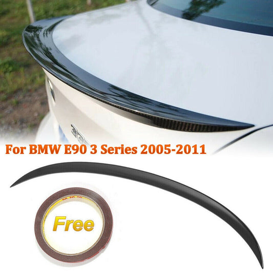 For BMW E90 3 Series Saloon Rear Boot Trunk Spoiler Lip Wing Sport Trim Lid UK